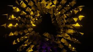 Abstract particles - looping animation in Blender