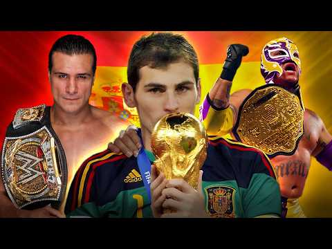 Así era WWE cuando España ganó el Mundial