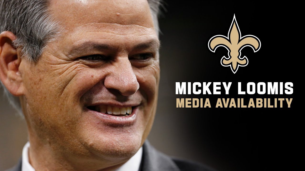 Mickey Loomis Media Availability 1/28/22 | New Orleans Saints