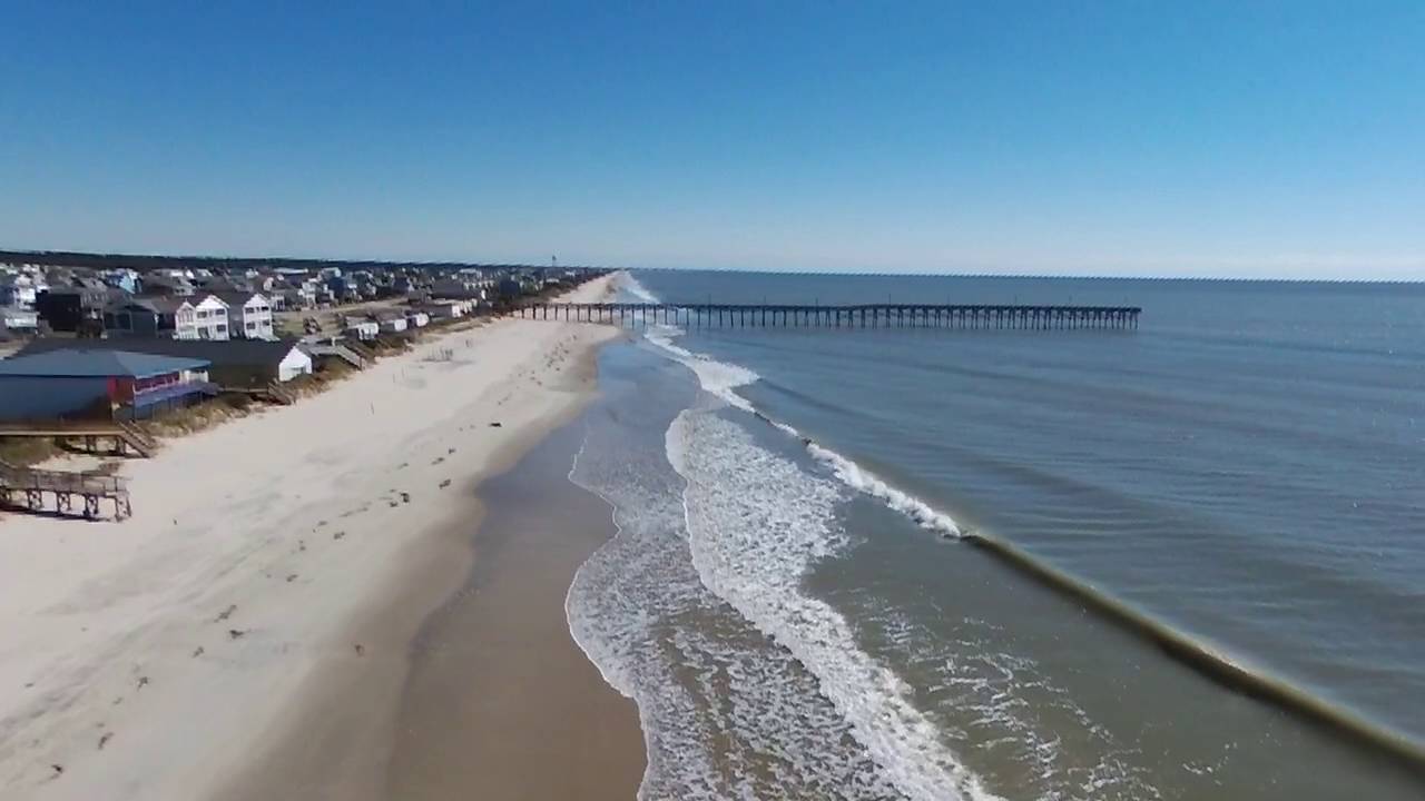 Holden Beach over the pier YouTube