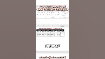 Convert Jam dan Menit Jadi Desimal Tanpa Ribet! #shorts