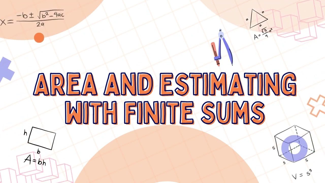definite integral | Area and Estimating with Finite Sums | GeoGebra | 