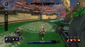 SMITE : Hou Yi triple bounce in Ranked duel (PS4 ITA)