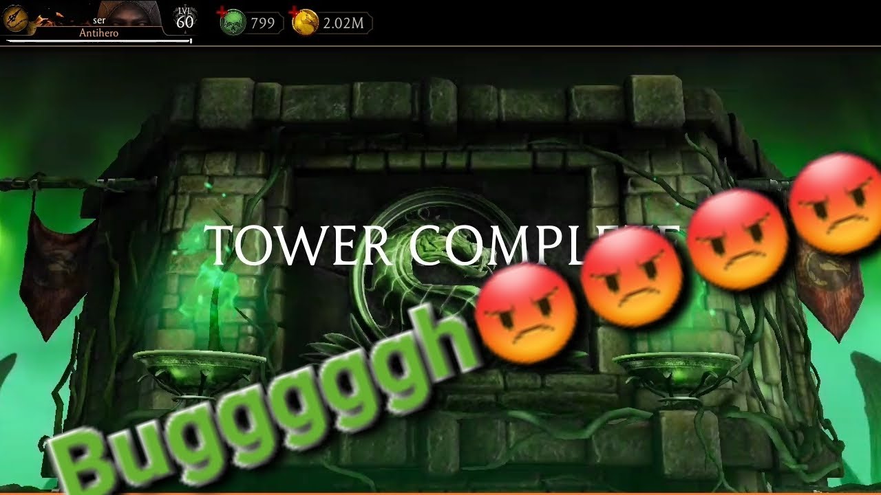 Mk mobile. Fatal Sorcerers tower. Boss 200. Tower completed. Bugggg😡😡😡😡. ‎@MorMot67 