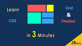 Learn CSS Flex vs Grid In 3 Minutes | jsuniv
