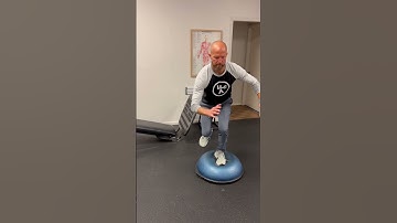Lateral Bosu Hop/Stick