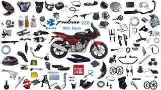 Pulsar 220F Spare Parts Price List |Bajaj Pulsar 220 All Spare Parts | Pulsar 220 BS6 Original Parts