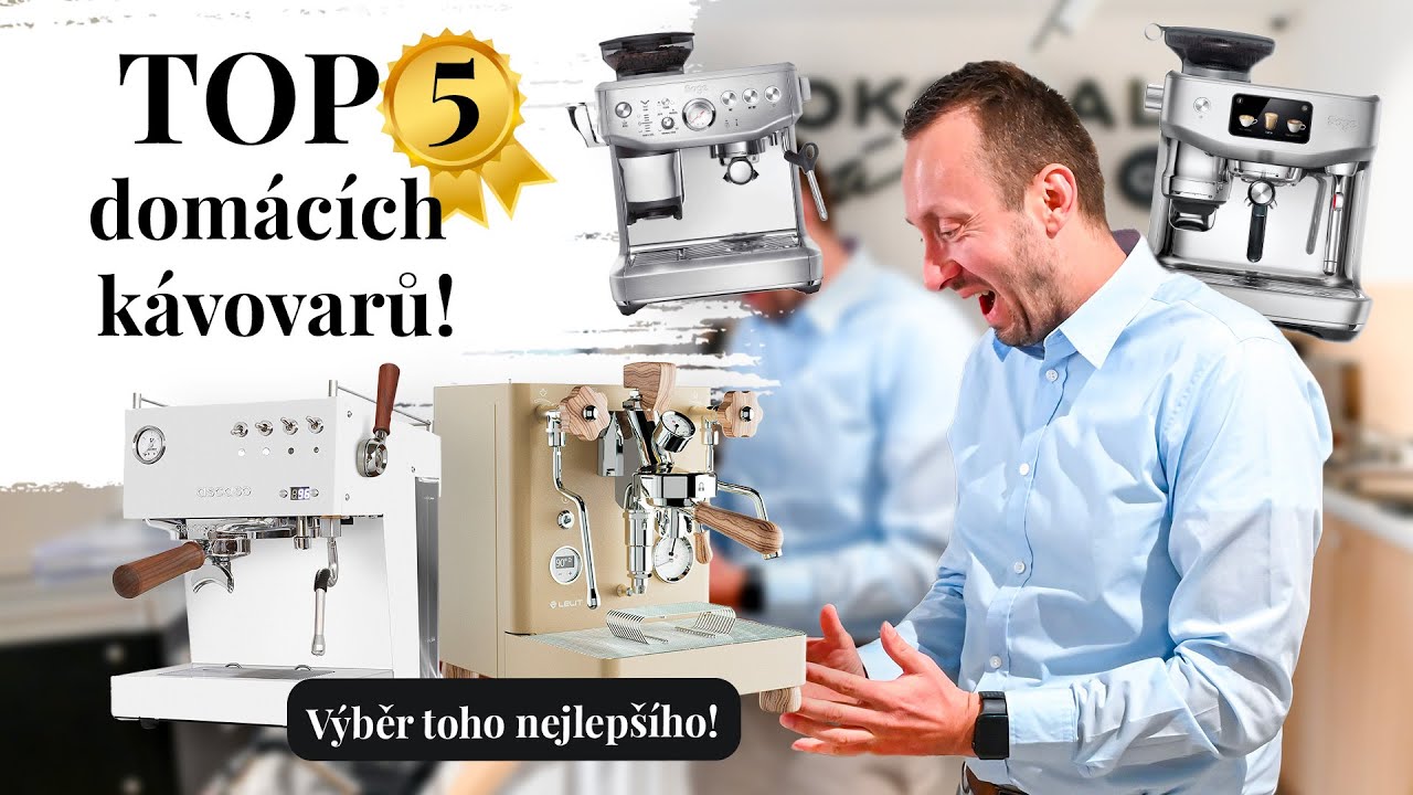 TOP 5 kávovarů na doma❗️