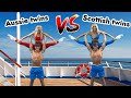 Twins vs twins strength  flexibility battle