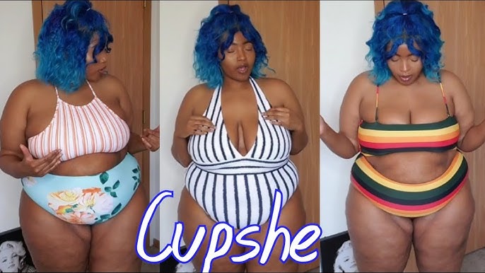 Plus Size Shein Swimwear Haul  Big Bust 2020 #plussize #swimwear