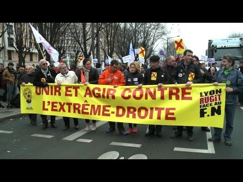Congrès du FN à Lyon: mobilisation des antiracistes