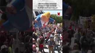 May Day protest in Washington demands workers rights | NewsX World