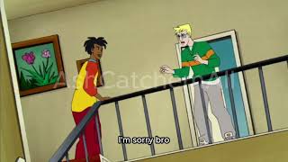 Static Shock faces the man