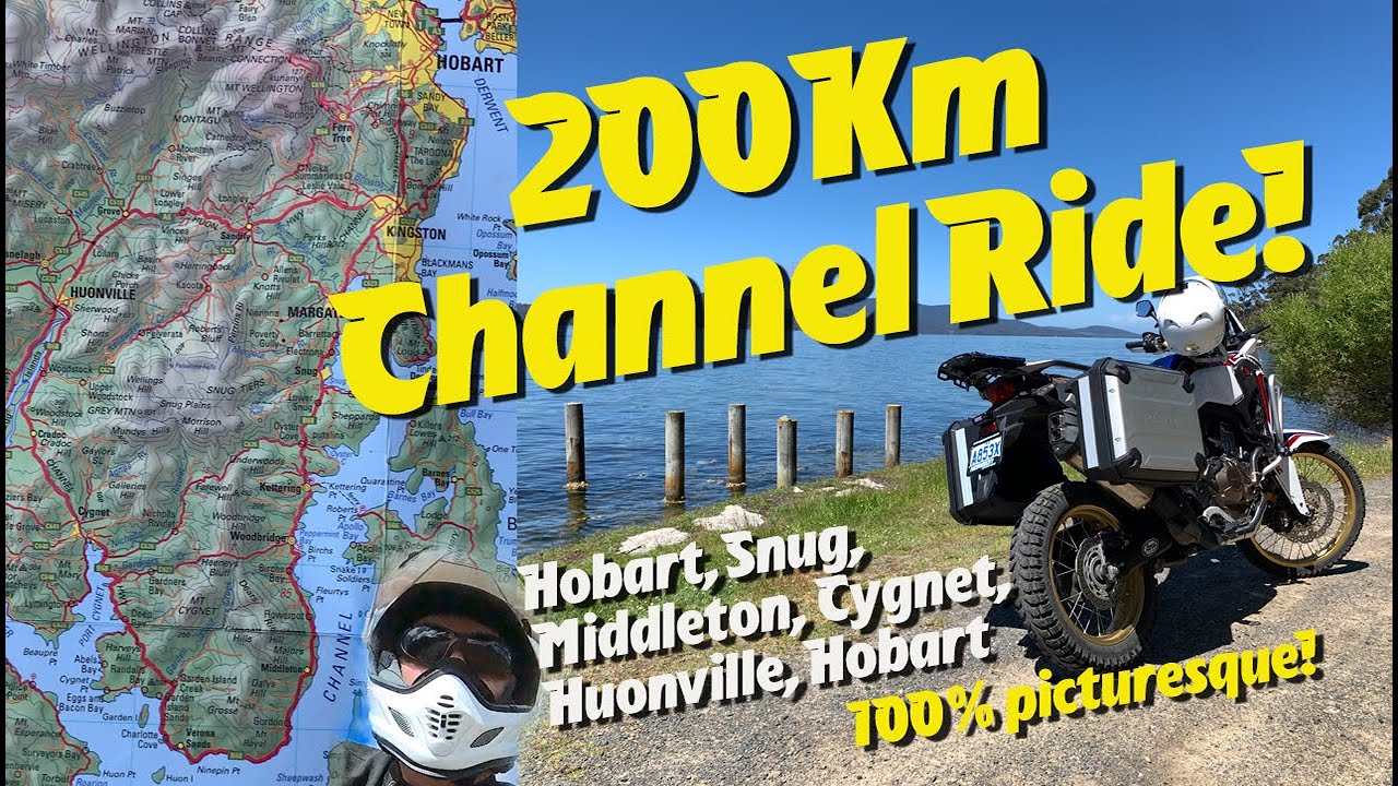 200 km Southern Tasmania Channel Motorbike Ride YouTube