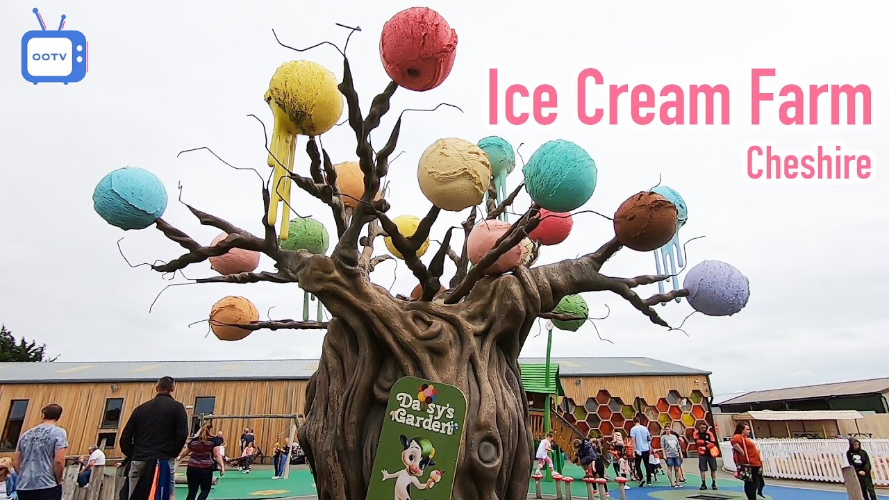 Oswin visit Cheshire Ice Cream Farm OOTV Family Fun Day Out UK