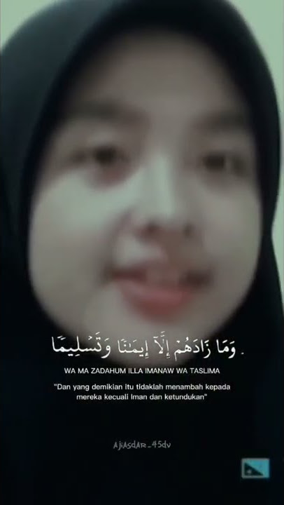 Surat Al Ahzab ayat 22