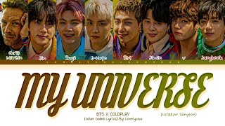 BTS X COLDPLAY – 'My Universe' | Tradução PT-BR (Color Coded Lyrics) | (Collab w/Lovelychu)