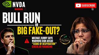 NVDA: Bull Run or Big Fake‑Out? Michael Burry Says “Warning Sign” Ahead of Aug 26 Earnings