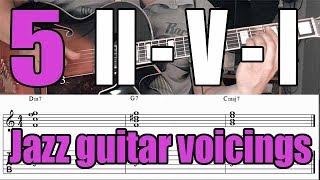 2 5 1 Jazz Guitar Chords - Lesson With Tabs