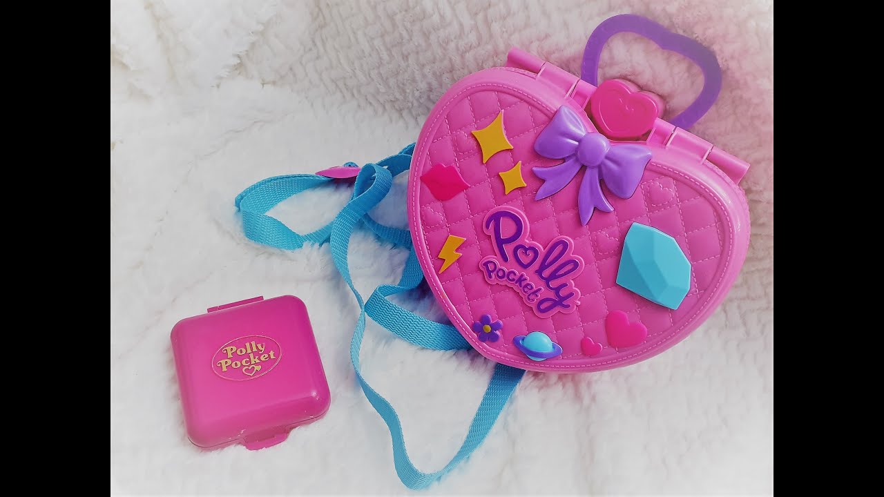 🍭🎠🪁 POLLY POCKET Pollys World Fun Fair ❤️VS❤️ POLLY POCKET Tiny is Mighty Theme Park Backpack! 🪁 🎠🍭