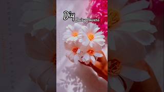 DIY Daisy Flowers From Paper 🌼 | Handmade Flower Bouquet #shorts #mansi handmade
