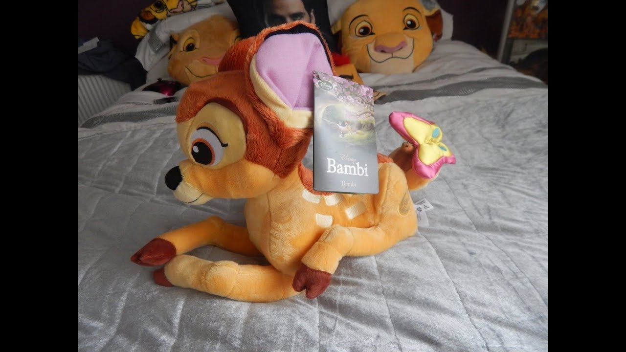 peluche bambi disney store