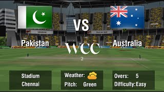 WCC 2 First Match With Australia