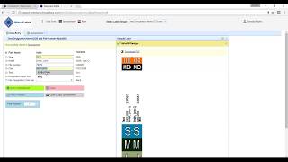 color coded file label Profile