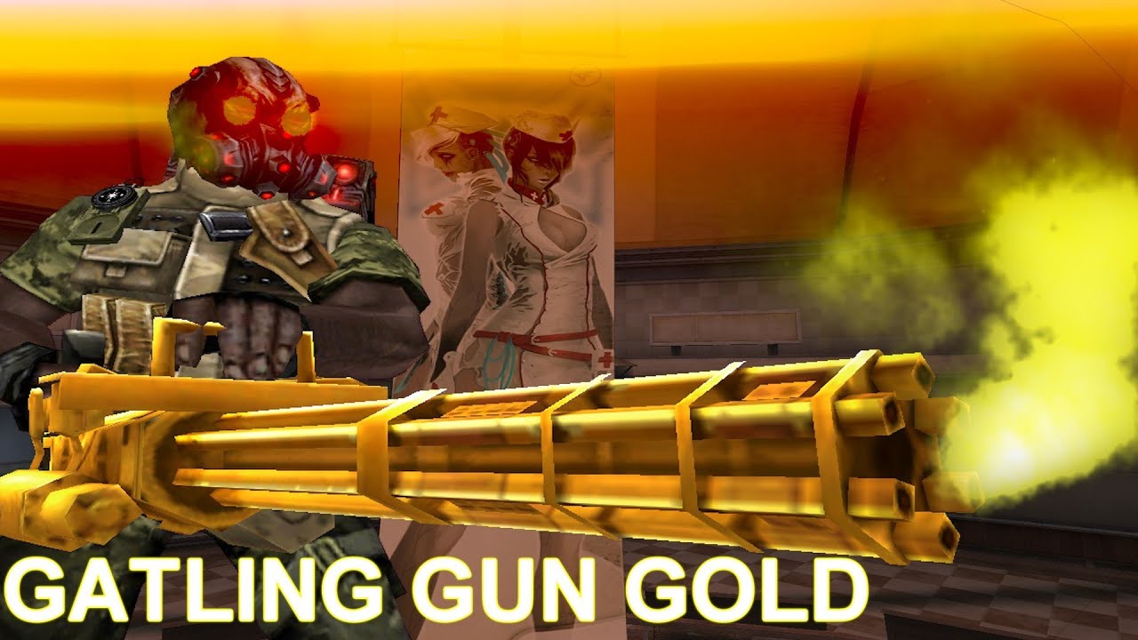 Crossfire Gatling Gun Gold - Applez6