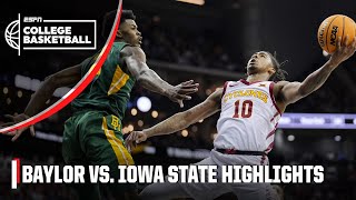 Big 12 Tournament Semifinals: Baylor Bears vs. Iowa State Cyclones | Full Game Highlights