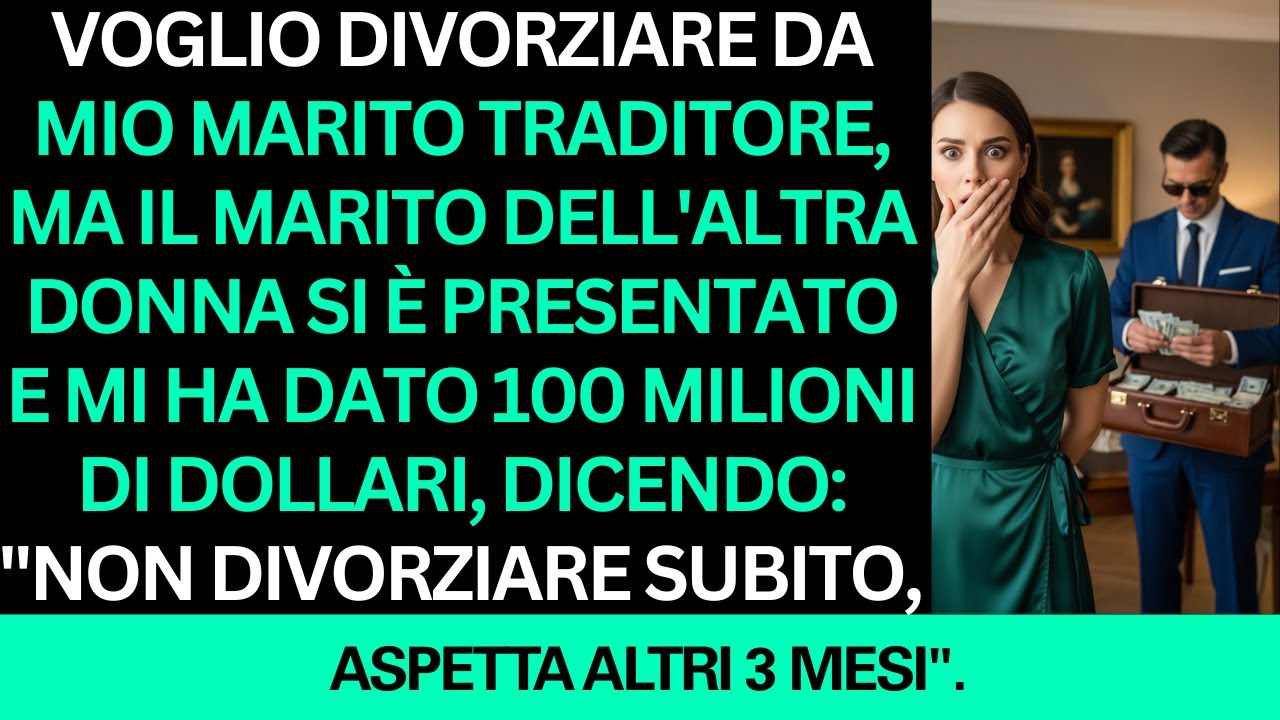 Mi sto preparando a divorziare da mio marito traditore📃⚖️La moglie della sua amante è apparsa😱Mi ha