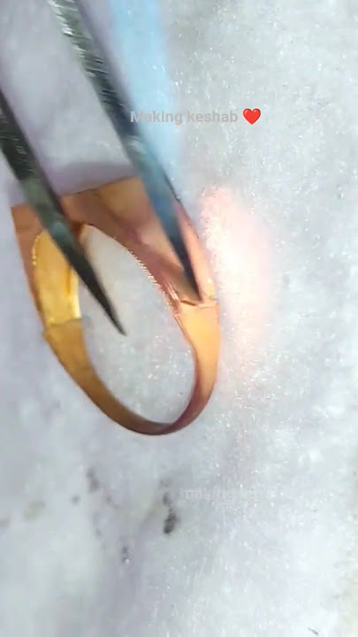 How Make Gold Box Ring #youtubeshorts #shorts #goldjewellery