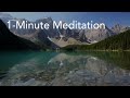 1minute meditation