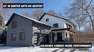 Passive house: 65° in winter with no heater 😱 Resimi