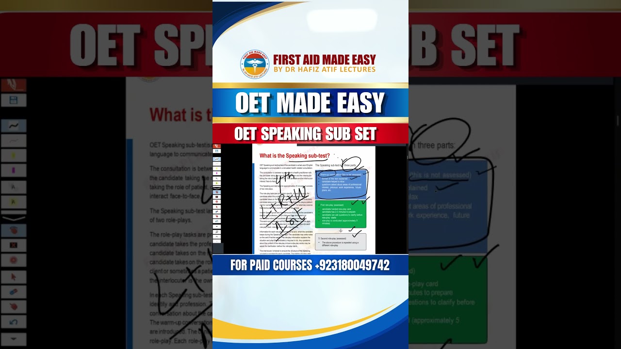🎯 OET Speaking Sub-Test | OET MADE EASY | FAME PLATFORM