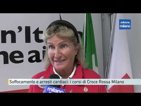 Video Soffocamento e arresti cardiaci: i corsi di formazione di Croce Rossa Milano