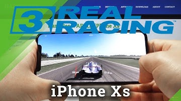 Game Test of Real Racing 3 on iPhone Xs – FPS Review / Performance Checkup
