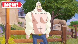NEW SKIPS Skin Gameplay In Fortnite! (Regular Show)