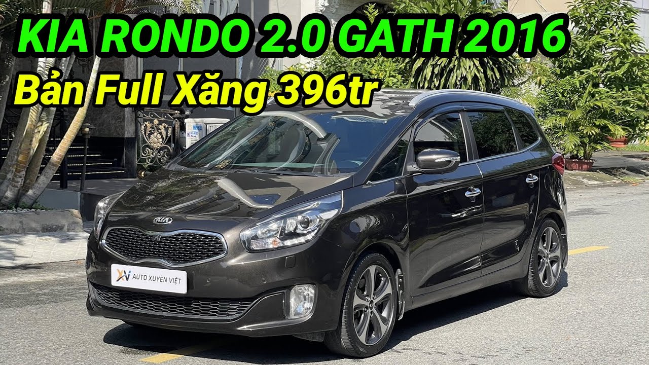 7 Chỗ Kia Rondo 2.0 GATH 2016 Bản Full Xăng Cao Cấp Cực Ngon. Xe Gia Định ODO 52.000km