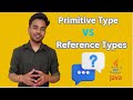 primitive type and referance type in java | Primitive vs. Reference Types in Java Memory