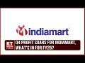 Indiamart q4 profit soars net subscriber addition to bounce back  dinesh agarwal