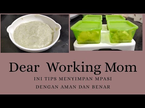 Tips menyimpan MPASI agar tetap aman dan benar