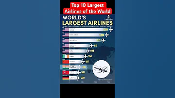 Top 10 Largest Airlines Of The World Airlines Aviation 