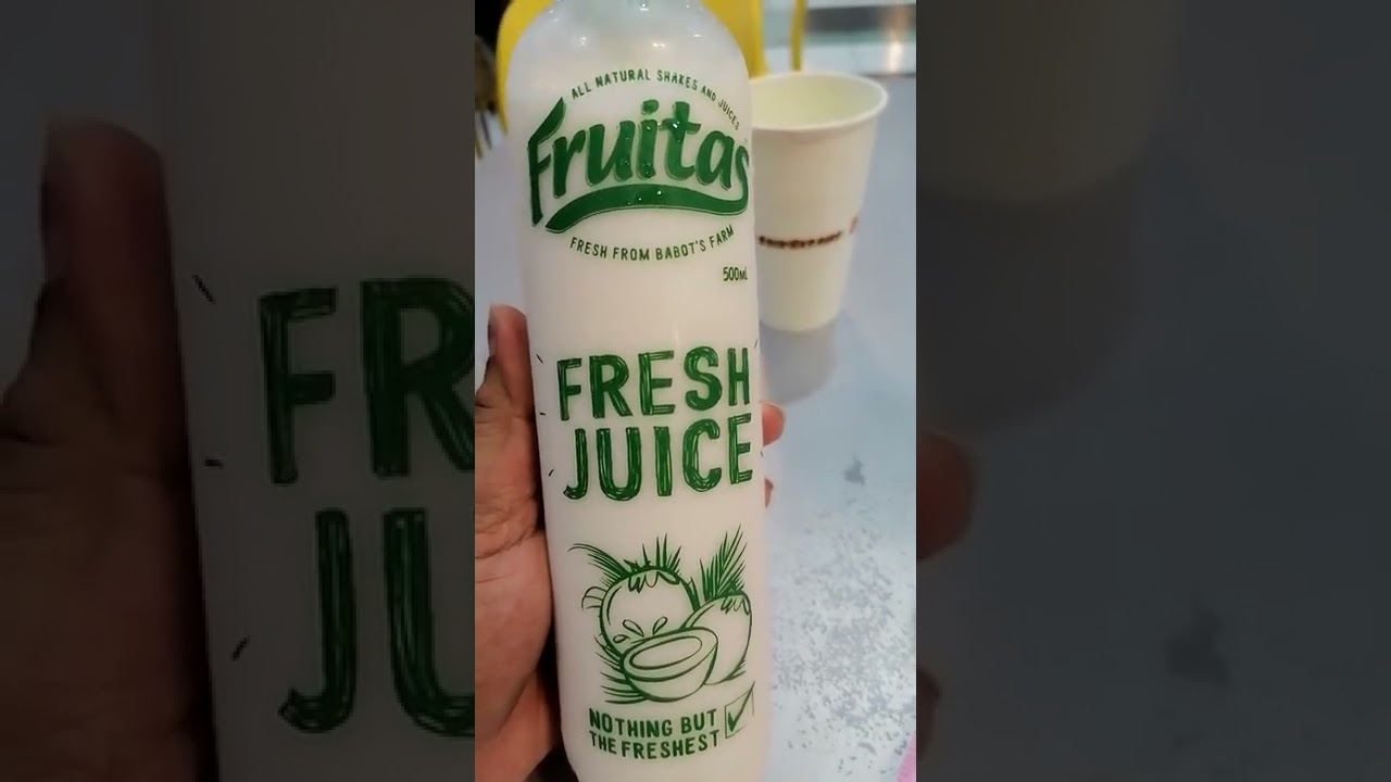 satisfying young coconut with milk contains a lot of electrolytes and