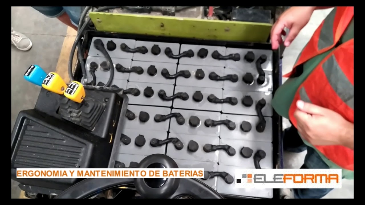 video 10 ergonomia y mantenimiento de baterias de traccion