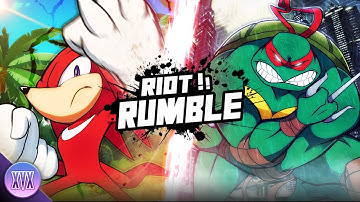 Knuckles vs Raphael - Riot Rumble