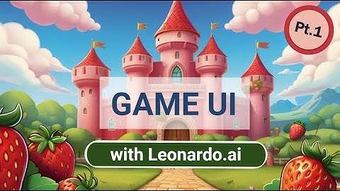Game UI with Leonardo.Ai
