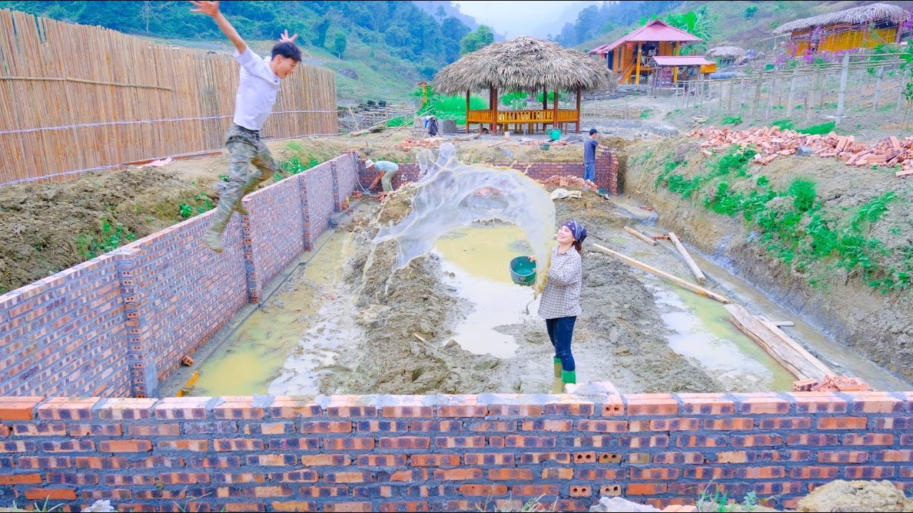 Санг Ви; Доставляйте чистую воду из густых лесов в дома, выращивайте овощи и ведите устойчивое