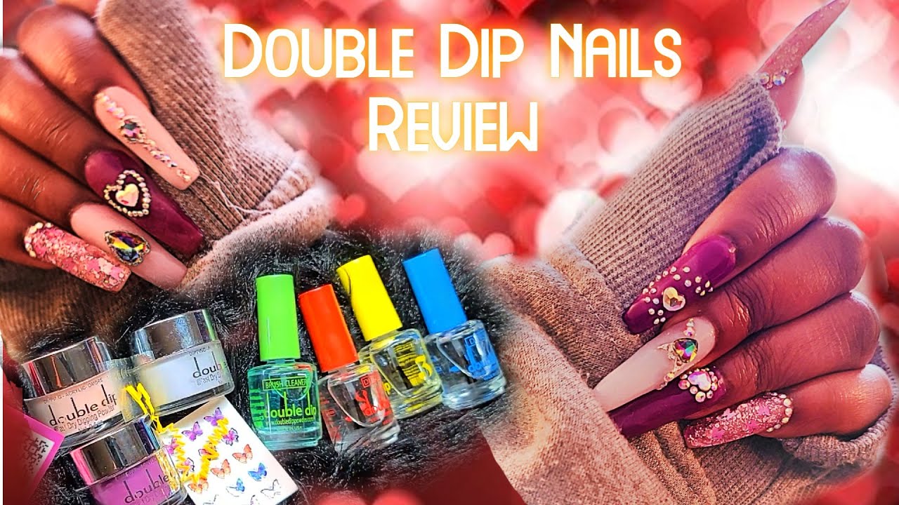 dip powder on top of polygel