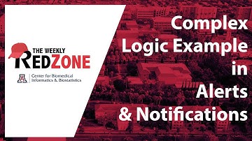 REDZone - Complex Logic Example in Alerts & Notifications